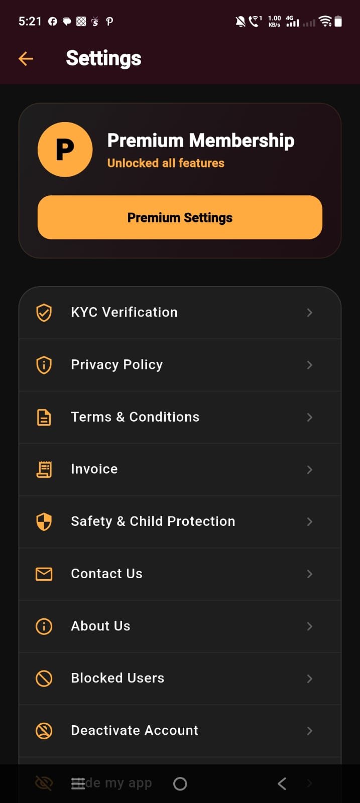 Gogo App Screenshot